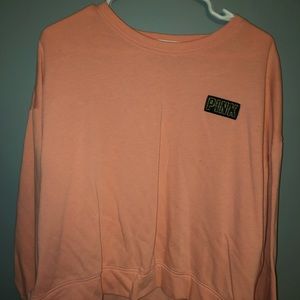 PINK Victoria secret cropped sweatshirt